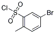 5-BROMO-2-METHYLBENZENESULFONYL CHLORIDE Struktur