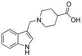 1-(1H-INDOL-3-YLMETHYL)-PIPERIDINE-4-CARBOXYLIC ACID Struktur