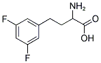 2-AMINO-4-(3,5-DIFLUORO-PHENYL)-BUTYRIC ACID Struktur