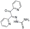 (1E)-1,2-DIPYRIDIN-2-YLETHANE-1,2-DIONE THIOSEMICARBAZONE Struktur