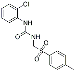 N-(2-CHLOROPHENYL)-N'-{[(4-METHYLPHENYL)SULFONYL]METHYL}UREA Struktur