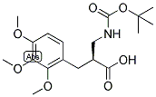 (S)-2-(TERT-BUTOXYCARBONYLAMINO-METHYL)-3-(2,3,4-TRIMETHOXY-PHENYL)-PROPIONIC ACID Struktur