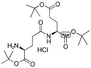 H-GLU[GLU(OTBU)-OTBU]-OTBU HCL Struktur