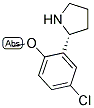 (R)-2-(5-CHLORO-2-METHOXYPHENYL)PYRROLIDINE Struktur