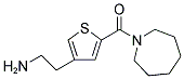 2-[5-(1-AZEPANYLCARBONYL)-3-THIENYL]ETHYLAMINE Struktur