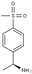 (S)-1-(4-(METHYLSULFONYL)PHENYL)ETHANAMINE Struktur