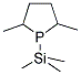 P-TRIMETHYLSILYL-2,5-DIMETHYLPHOSPHOLANE Struktur