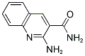 2-AMINO-3-QUINOLINECARBOXAMIDE Struktur