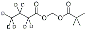 PIVALOYLOXYMETHYL BUTYRATE D-7 Struktur