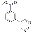 METHYL 3-(5-PYRIMIDINYL)BENZOATE Struktur