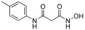 N-HYDROXY-N'-(4-METHYLPHENYL)MALONAMIDE Struktur