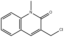 3-(CHLOROMETHYL)-1-METHYLQUINOLIN-2(1H)-ONE Struktur