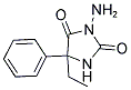 3-AMINO-5-ETHYL-5-PHENYLIMIDAZOLIDINE-2,4-DIONE Struktur