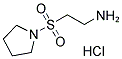 2-(PYRROLIDINE-1-SULFONYL)-ETHYLAMINEHYDROCHLORIDE Struktur