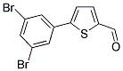 5-(3,5-DIBROMOPHENYL)THIOPHENE-2-CARBALDEHYDE Struktur