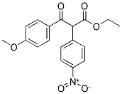 3-(4-METHOXY-PHENYL)-2-(4-NITRO-PHENYL)-3-OXO-PROPIONIC ACID ETHYL ESTER Struktur