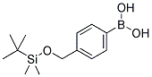 4-TBDMS-HYDROXYMETHYLPHENYLBORONIC ACID Struktur