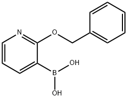 2-BENZYLOXYPYRIDIN-3-YLBORONIC ACID Struktur