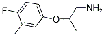 2-(4-FLUORO-3-METHYL-PHENOXY)-PROPYLAMINE Struktur