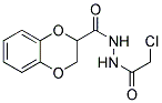 N'-(2-CHLOROACETYL)-2,3-DIHYDRO-1,4-BENZODIOXINE-2-CARBOHYDRAZIDE Struktur