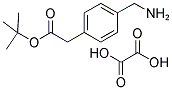 4-TERT-BUTOXYCARBONYLMETHYL-BENZYLAMINE OXALATE Struktur