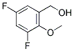 3,5-DIFLUORO-2-METHOXYBENZYL ALCOHOL Struktur