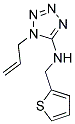 1-ALLYL-N-(THIEN-2-YLMETHYL)-1H-TETRAZOL-5-AMINE Struktur