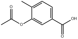 3-ACETOXY-4-METHYLBENZOIC ACID Struktur