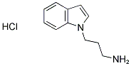 3-(1H-INDOL-1-YL)PROPAN-1-AMINE HYDROCHLORIDE Struktur