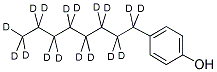 4-N-OCTYL-D17-PHENOL Struktur