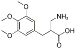 2-AMINOMETHYL-3-(3,4,5-TRIMETHOXY-PHENYL)-PROPIONIC ACID Struktur