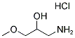 1-AMINO-3-METHOXY-PROPAN-2-OL HYDROCHLORIDE Struktur