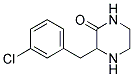 3-(3-CHLORO-BENZYL)-PIPERAZIN-2-ONE Struktur