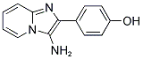 4-(3-AMINOIMIDAZO[1,2-A]PYRIDIN-2-YL)PHENOL Struktur