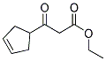 ETHYL 3-(CYCLOPENT-3-ENYL)-3-OXOPROPANOATE Struktur