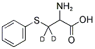 S-PHENYL-DL-CYSTEINE-3,3-D2 Struktur