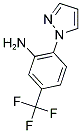 2-(1H-PYRAZOL-1-YL)-5-(TRIFLUOROMETHYL)ANILINE Struktur