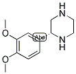 (R)-2-(3,4-DIMETHOXY-PHENYL)-PIPERAZINE Struktur