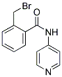 2-BROMOMETHYL-N-PYRIDIN-4-YL-BENZAMIDE Struktur