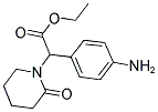 (4-AMINO-PHENYL)-(2-OXO-PIPERIDIN-1-YL)-ACETIC ACID ETHYL ESTER Struktur