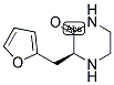 (S)-3-FURAN-2-YLMETHYL-PIPERAZIN-2-ONE Struktur