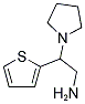 2-PYRROLIDIN-1-YL-2-THIOPHEN-2-YL-ETHYLAMINE Struktur