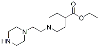 1-(2-PIPERAZIN-1-YL-ETHYL)-PIPERIDINE-4-CARBOXYLIC ACID ETHYL ESTER Struktur