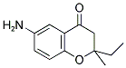 6-AMINO-2-ETHYL-2-METHYL-CHROMAN-4-ONE Struktur