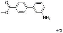 3'-AMINO-BIPHENYL-4-CARBOXYLIC ACID METHYL ESTER HCL Struktur