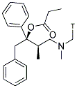 (+/-) PROPOXYPHENE [N-METHYL-3H] Struktur