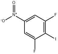 3,5-DIFLUORO-4-IODONITROBENZENE Struktur