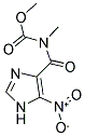 METHYL METHYL[(5-NITRO-1H-IMIDAZOL-4-YL)CARBONYL]CARBAMATE Struktur