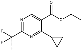 ETHYL-2-TRIFLUOROMETHYL-4-CYCLOPROPYL-5-PYRIMIDINE CARBOXYLATE price.