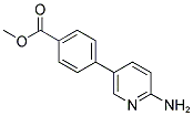 4-(6-AMINO-PYRIDIN-3-YL)-BENZOIC ACID METHYL ESTER Struktur